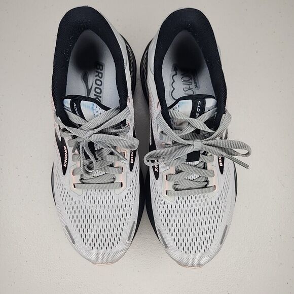 Brooks Adrenaline GTS 22 Women's Size 6.5 B (Medium) Running Shoes Sneakers Gray - Picture 4 of 10